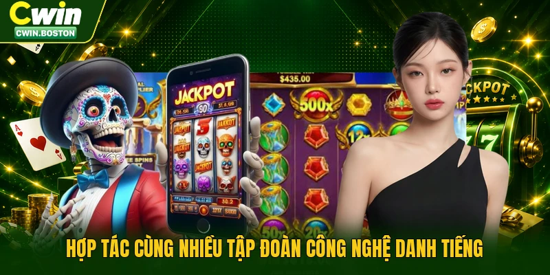 Hợp tác cùng nhiều tập đoàn công nghệ danh tiếng.