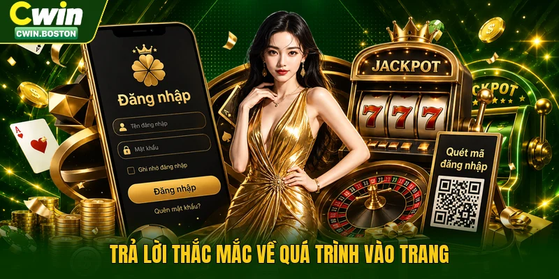 Trả lời thắc mắc về quá trình vào trang
